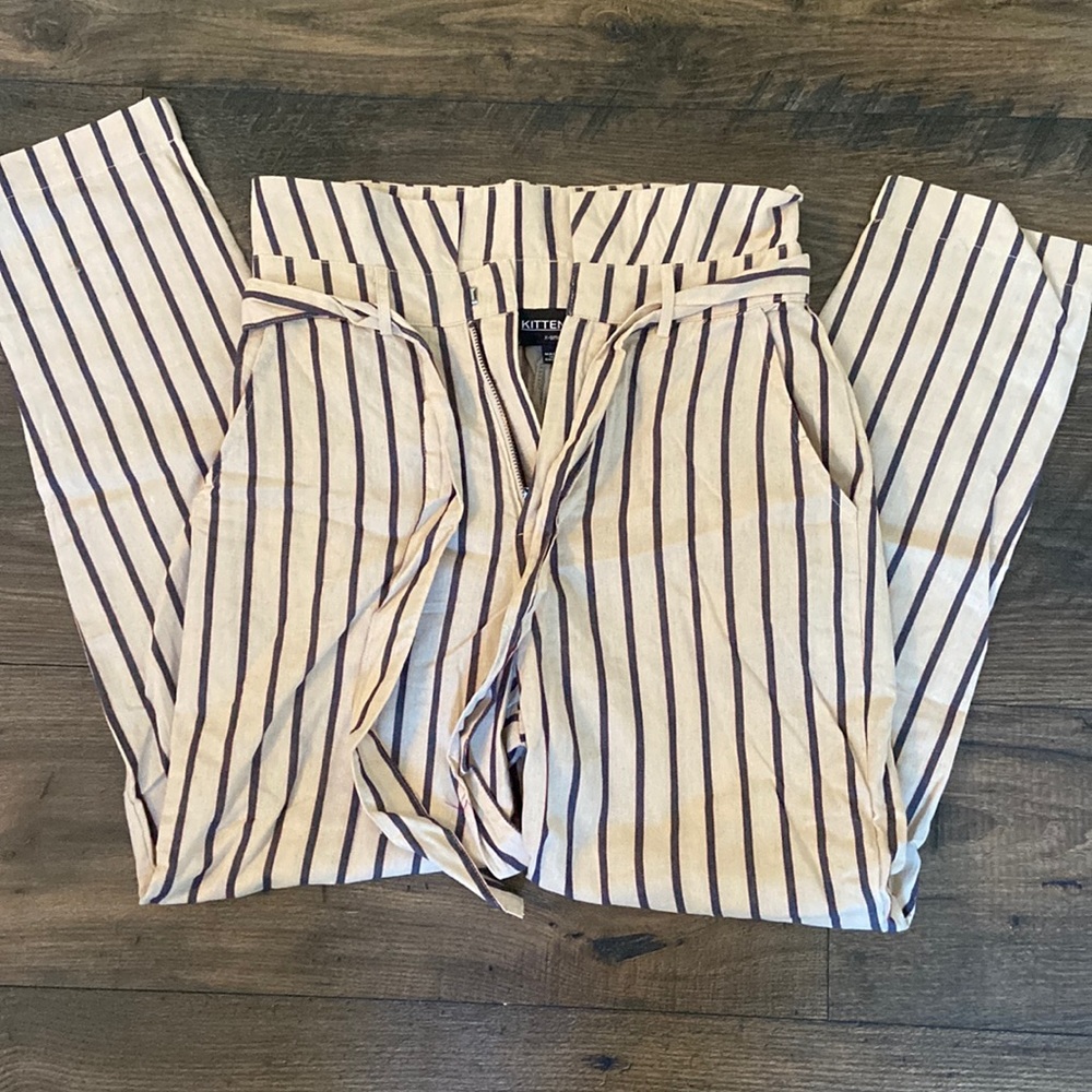 Kittenish Paperbag Pants